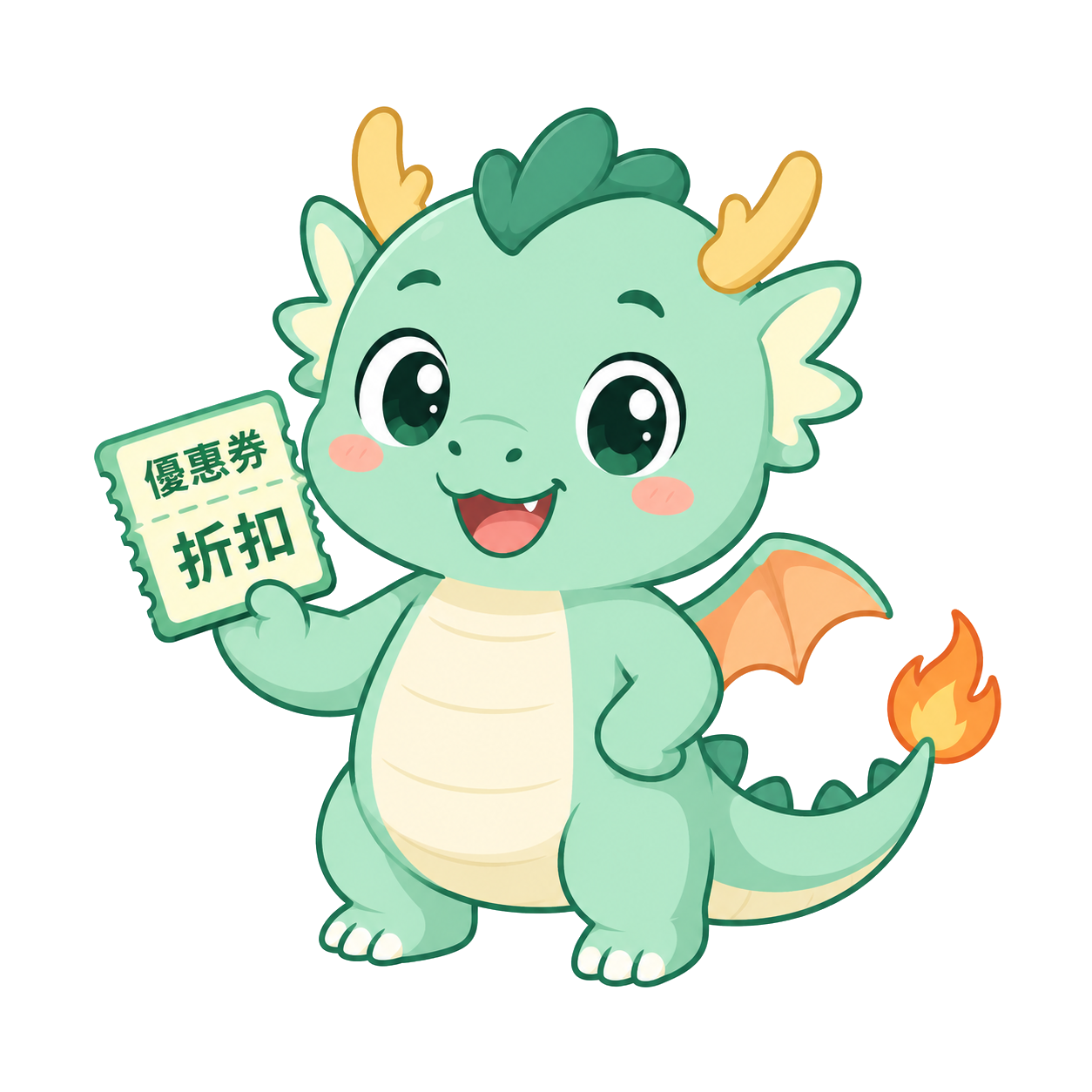 優惠龍 - lesspay 吉祥物